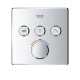 Grohe QuickFix Grohtherm SmartControl Душовий комплект з Vitalio Comfort 250 Cube (UA202801C3)