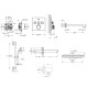Grohe QuickFix Grohtherm SmartControl Душовий комплект з Vitalio Comfort 250 Cube (UA202801C3)