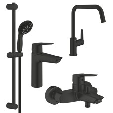 Grohe Набiр змiшувачiв QuickFix Start 4 в 1 для ванни та кухні (UA303301MK)