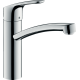 Змішувач hansgrohe Focus М41 для кухонної мийки з поворотним гусаком, хром 31806000