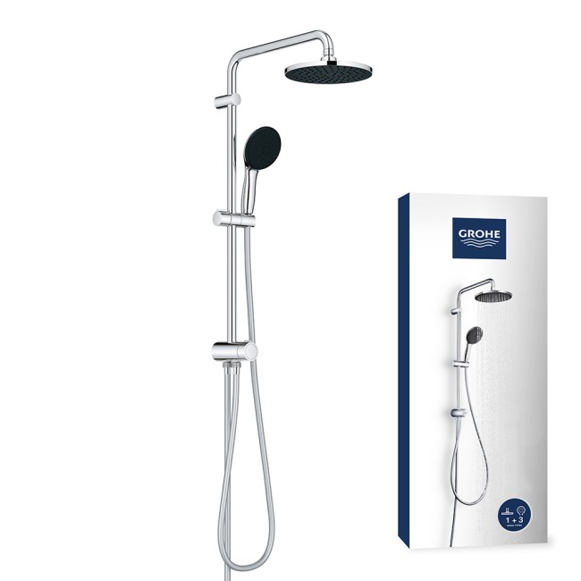 Grohe Quickfix Vitalio Start 200 Душова система Flex із перемикачем настінного монтажу (26991001)