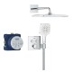 Grohe QuickFix Precision SmartControl Прихована душова система з Vitalio Rain Mono 310 Cube (34876000)