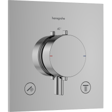 Термостат скрытого монтажа hansgrohe Ecostat Comfort E 2 function, 33711000 хром