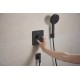 Термостат скрытого монтажа hansgrohe Ecostat Comfort Q 1 function, 33712670 черный матовый