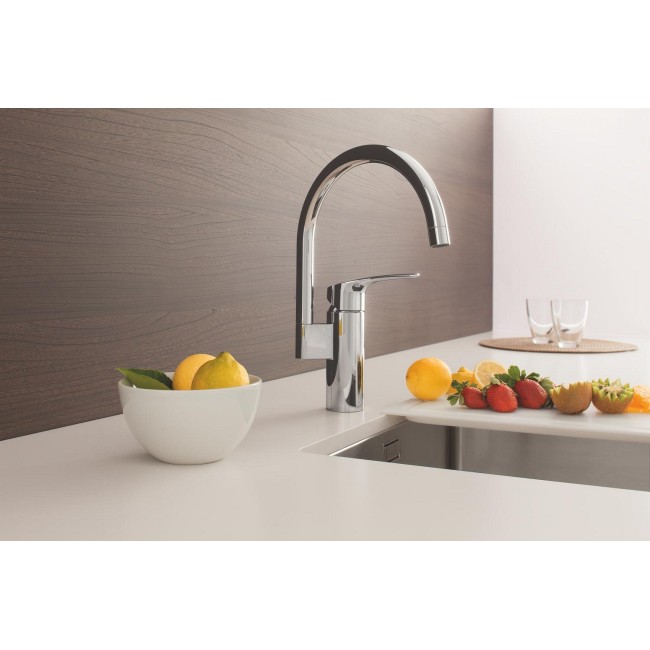 Grohe Комплект смесителей Eurosmart 4 в 1 для ванной и кухни (UA123248M3
)