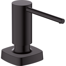 Диспенсер для рідкого мила hansgrohe A71 40468670 чорний матовий