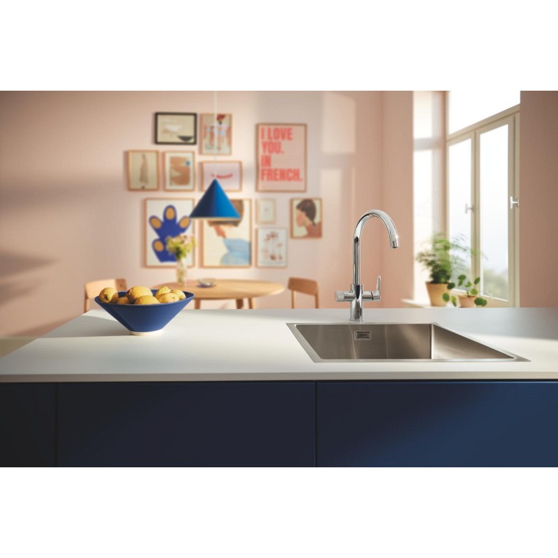 Grohe Blue Pure StartCurve смесителя для кухни с фильтром обратного осмоса Ecosoft Standar (MO55030592)