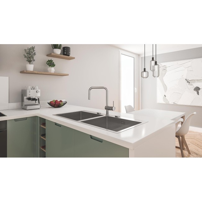 Grohe K800 Мойка из нержавеющей стали со сливом (31585SD1)