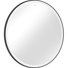Зеркало Xarita Lite S 900/30 с круговым LED светильником и ИК-датчиком, черный матовый 54980670
