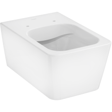 Унитаз подвесной hansgrohe EluPura Q AquaFall Flush, HygieneEffect 62022450, без сиденья и крышки