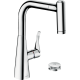 Смеситель hansgrohe Metris Select M71 для кухонной мойки, хром 73805000