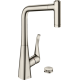 Смеситель hansgrohe Metris Select M71 для кухонной мойки, под сталь 73806800