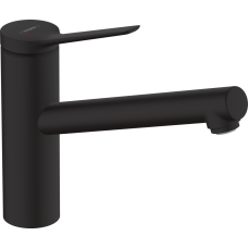 Змішувач hansgrohe Zesis M33 для кухонної мийки, чорний матовий 74802670