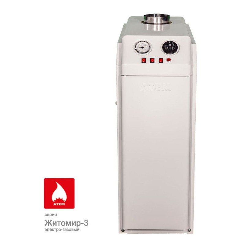 Котел электро-газовый АТЕМ Житомир-3 КС-Г-010 СН / КЕ-4,5