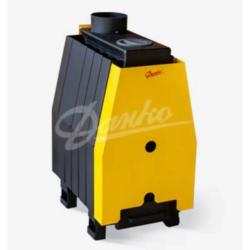 Твердотопливный теплогенератор (буржуйка) Данко-ТТ-10ВК (окно + конфорка)