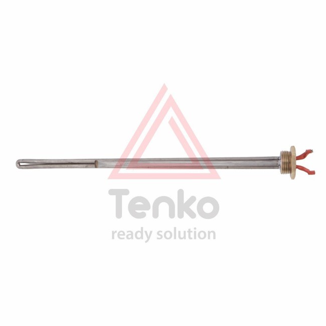 Тэн радиаторный 1" 1,0 кВт,  L=390 мм, резьба левая