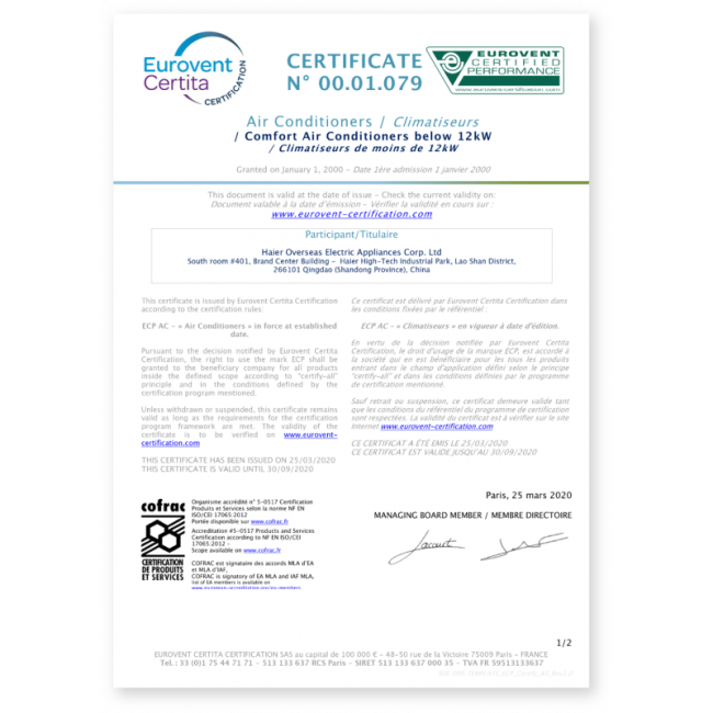 Кондиціонер Tibio Inverter AS50TDDHRA-CL/1U50MEGFRA-H