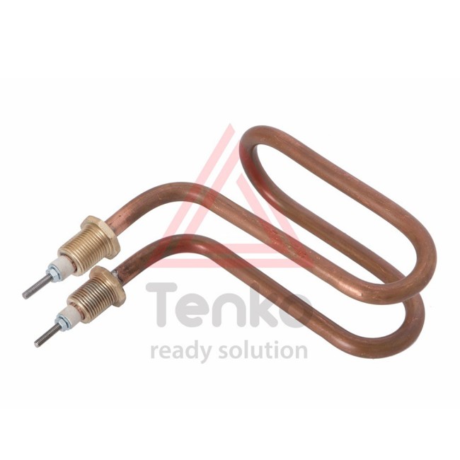 тен для дистилятора 1,5 кВт Мідь М18х1,5, гн-гн