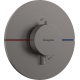 Термостат hansgrohe ShowerSelect Comfort S для душа 15559340 черный матовый хром
