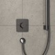 Термостат hansgrohe ShowerSelect Comfort Q для душа 15581340 черный матовый хром