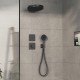 Термостат hansgrohe ShowerSelect Comfort Q для душа 15589340 черный матовый хром