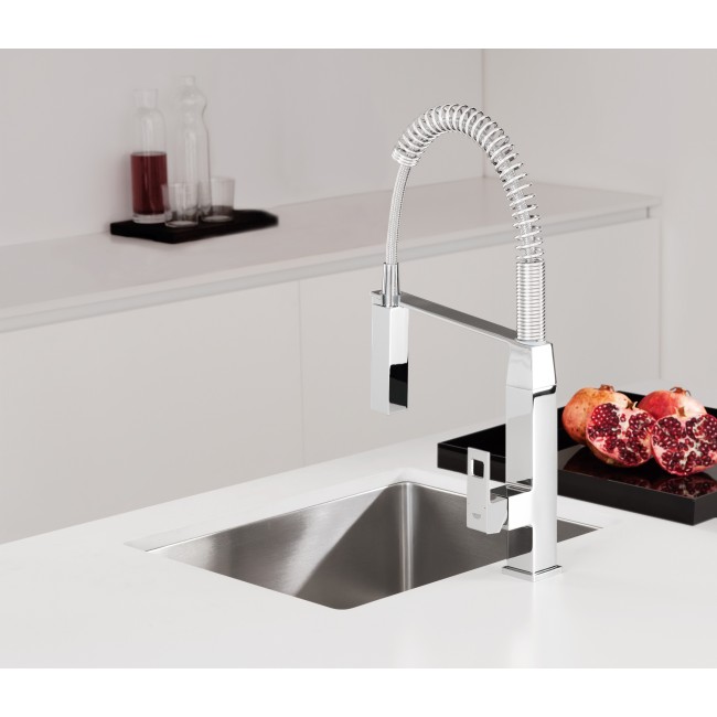Grohe Eurocube Смеситель однорычажный для мойки (31395000)