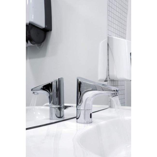 Grohe Europlus E 6V Інфрачервона електроніка зі змішувачем і обмежувачем температури (36207001)