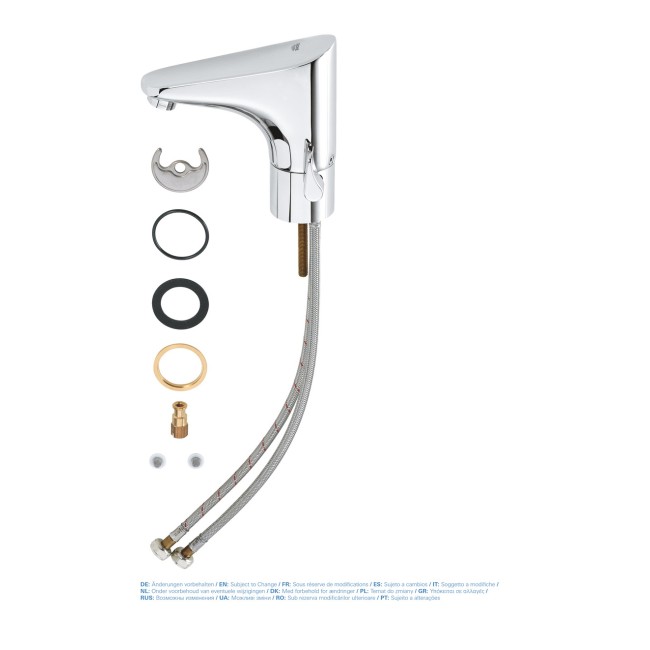 Grohe Europlus E 6V Інфрачервона електроніка зі змішувачем і обмежувачем температури (36207001)