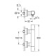 Grohe Grohtherm Cube Термостат для душа (34488000)