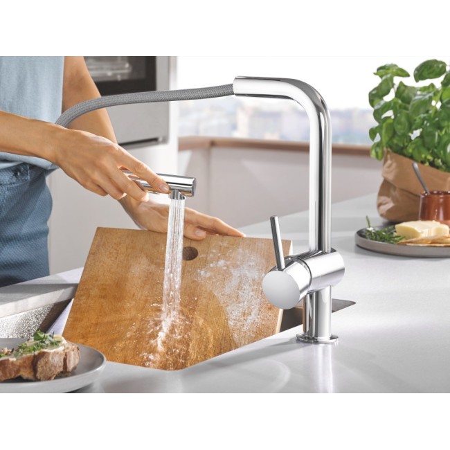 Grohe Minta Смеситель однорычажный для мойки (32168000)