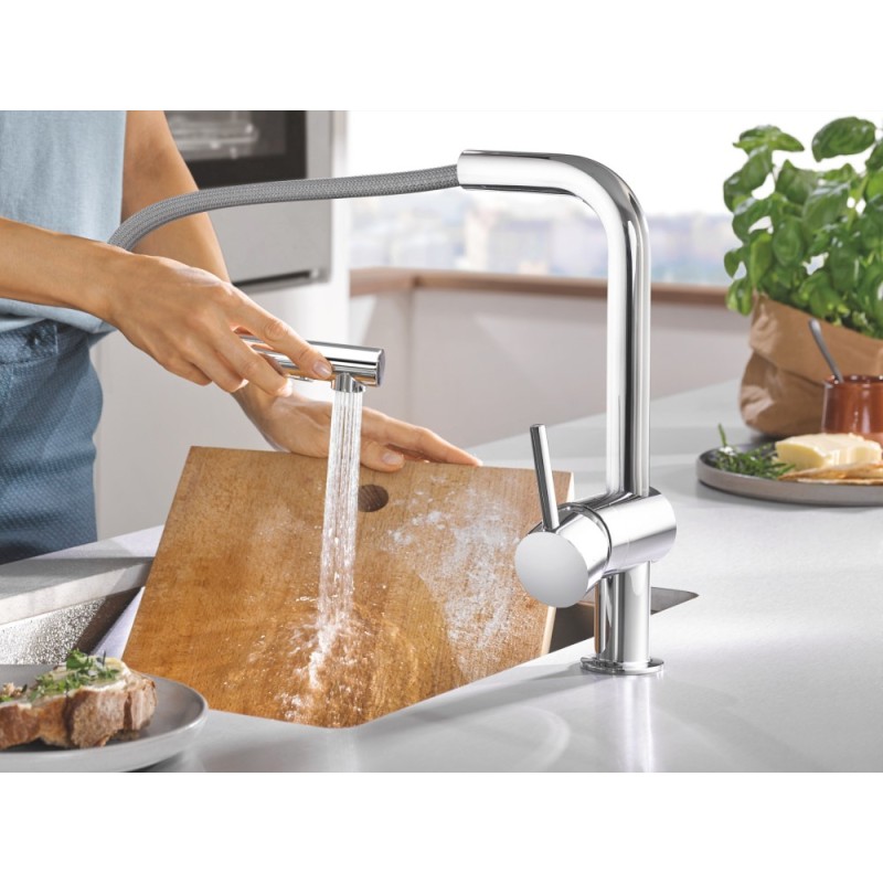 Grohe Minta Смеситель однорычажный для мойки (32168000)