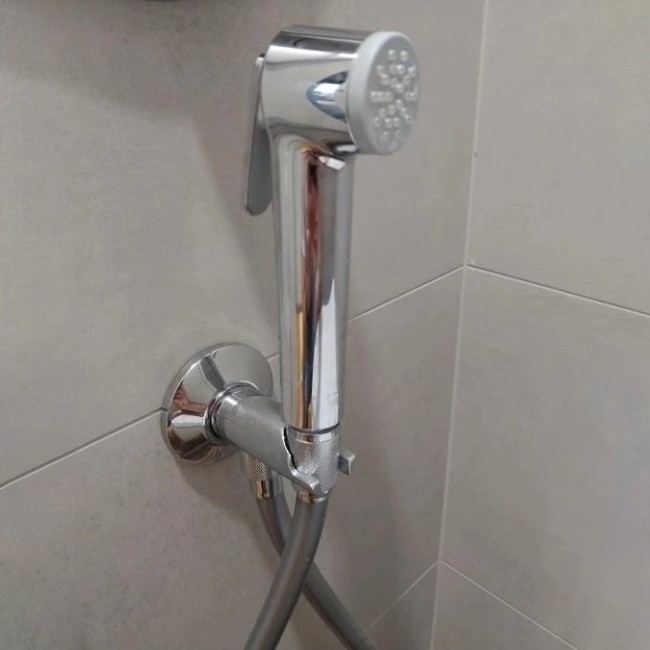 Grohe Tempesta-F Trigger Spray 30 Душевой набор с угловым вентилем, 1 вид струи (26358000)