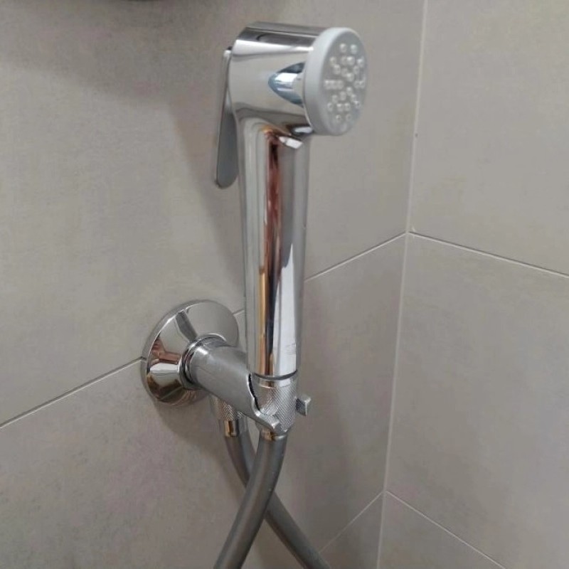 Grohe Tempesta-F Trigger Spray 30 Душевой набор с угловым вентилем, 1 вид струи (26358000)