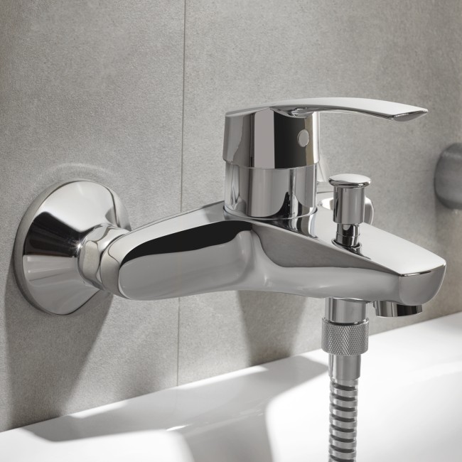 Grohe Набір змішувачів Eurosmart 3 в 1, для ванни і душа (123238S)