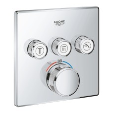 Grohe Grohtherm SmartControl Термостат для встраиваемого монтажа на 3 выхода (29126000)