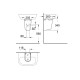 Grohe Bau Ceramic Полупьедестал для раковины (39426000)