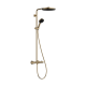 Душова система hansgrohe Pulsify S Puro Showerpipe EcoSmart 260 1jet з термостатом 24237140 бронза