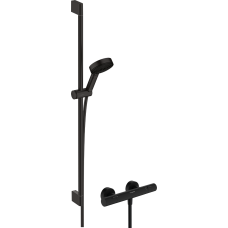 Душовий набір hansgrohe Pulsify Select S EcoSmart 90 см з термостатом Ecostat Fine 24261670 чорний матовий
