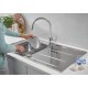 Grohe Мойка для кухни 860 x 500 мм с эксцентриком, 1 чаша, матовая (31566SD0)