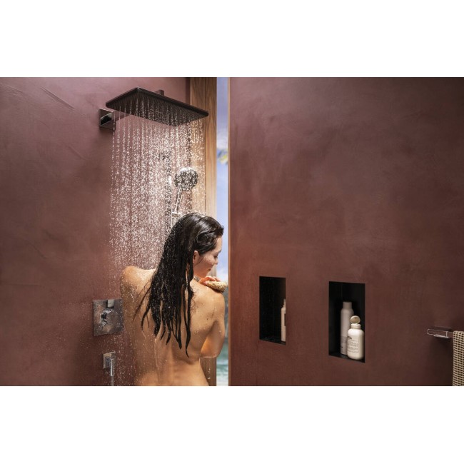 Верхний душ Raindance Alive Q 210/340 2jet с держателем, 24550000 хром