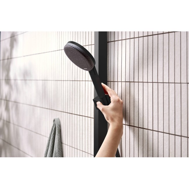 Душова система hansgrohe Raindance Alive Q 210/340 1jet з ShowerSelect Comfort, 24580670 чорний матовий