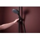 Душова система hansgrohe Raindance Alive S Puro 300 1jet 24592670, з термостатом Ecostat Element, чорний матовий