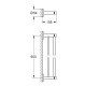 Grohe Essentials Держатель полотенца, двойной (40802AL1)