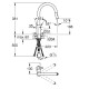 Grohe Eurosmart Cosmopolitan Смеситель однорычажный для мойки (31481001)