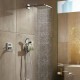 Верхній душ hansgrohe Raindance E 300 1jet EcoSmart, 26239340 матовий чорний хром