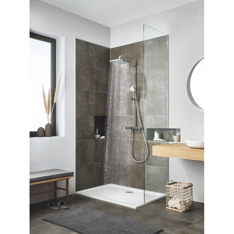 Grohe Tempesta Cosmopolitan System 250 Cubе Душевая система с термостатом для настенного монтаж (26689000)