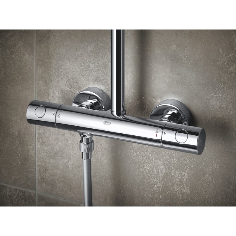 Grohe Tempesta Cosmopolitan System 250 Cubе Душевая система с термостатом для настенного монтаж (26689000)