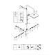 Grohe Tempesta Cosmopolitan System 250 Cubе Душевая система с термостатом для настенного монтаж (26689000)