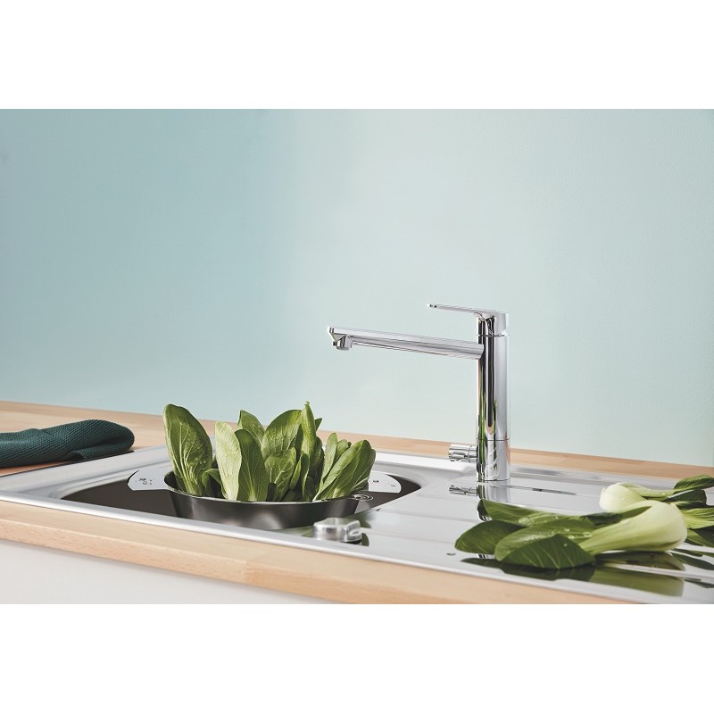 Grohe BauLoop Смеситель однорычажный для мойки (31713000)