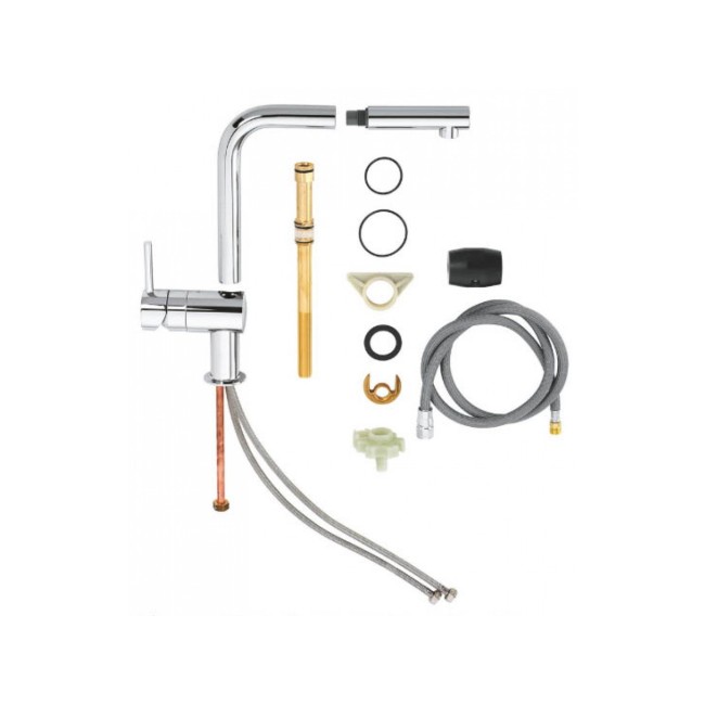 Grohe Vento Одноважільний змішувач для мийки (30436000)